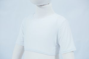 בגדי בסיס ילדות חצי חולצה ליקרה שרוול קצר