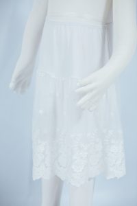 תחתית שיפון תחרה ברך ילדות